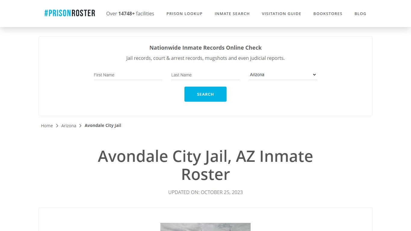 Avondale City Jail, AZ Inmate Roster - Prisonroster