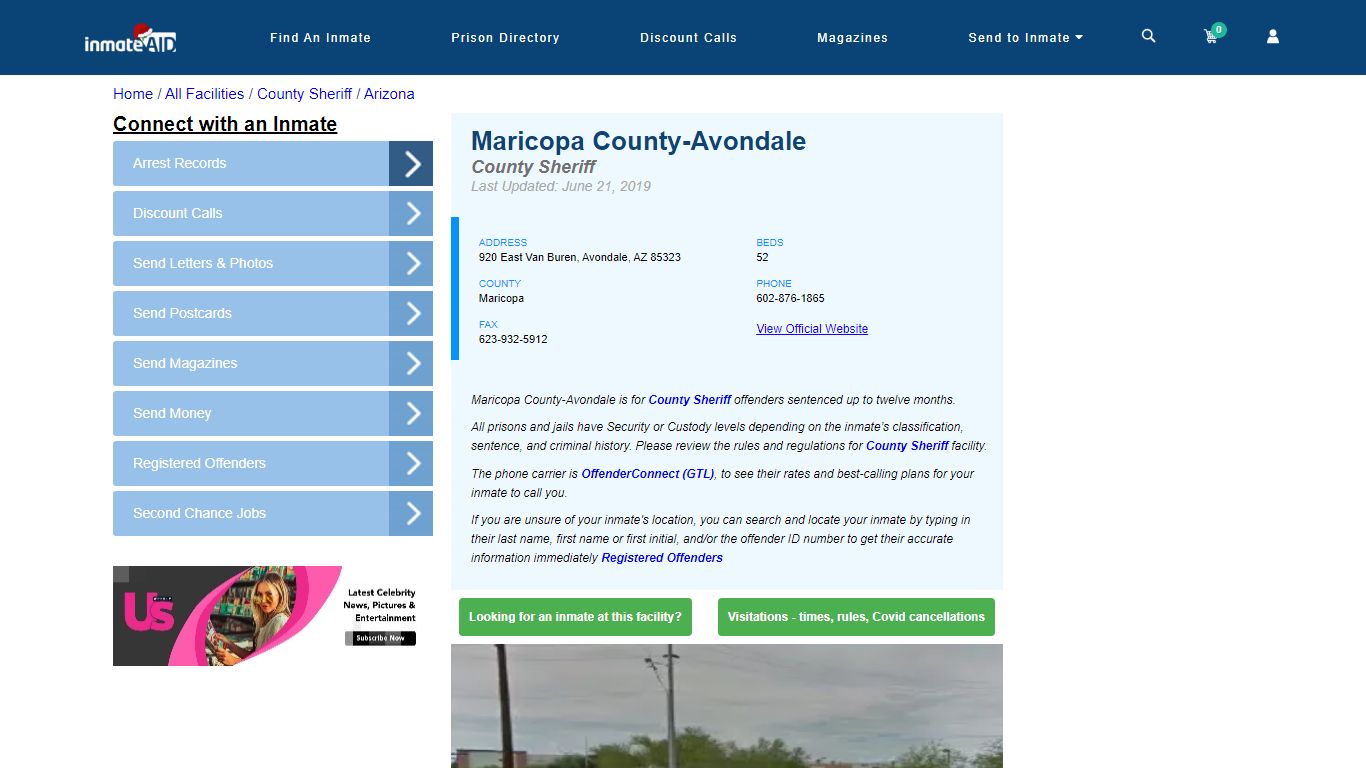 Maricopa County-Avondale & Inmate Search - Avondale, AZ